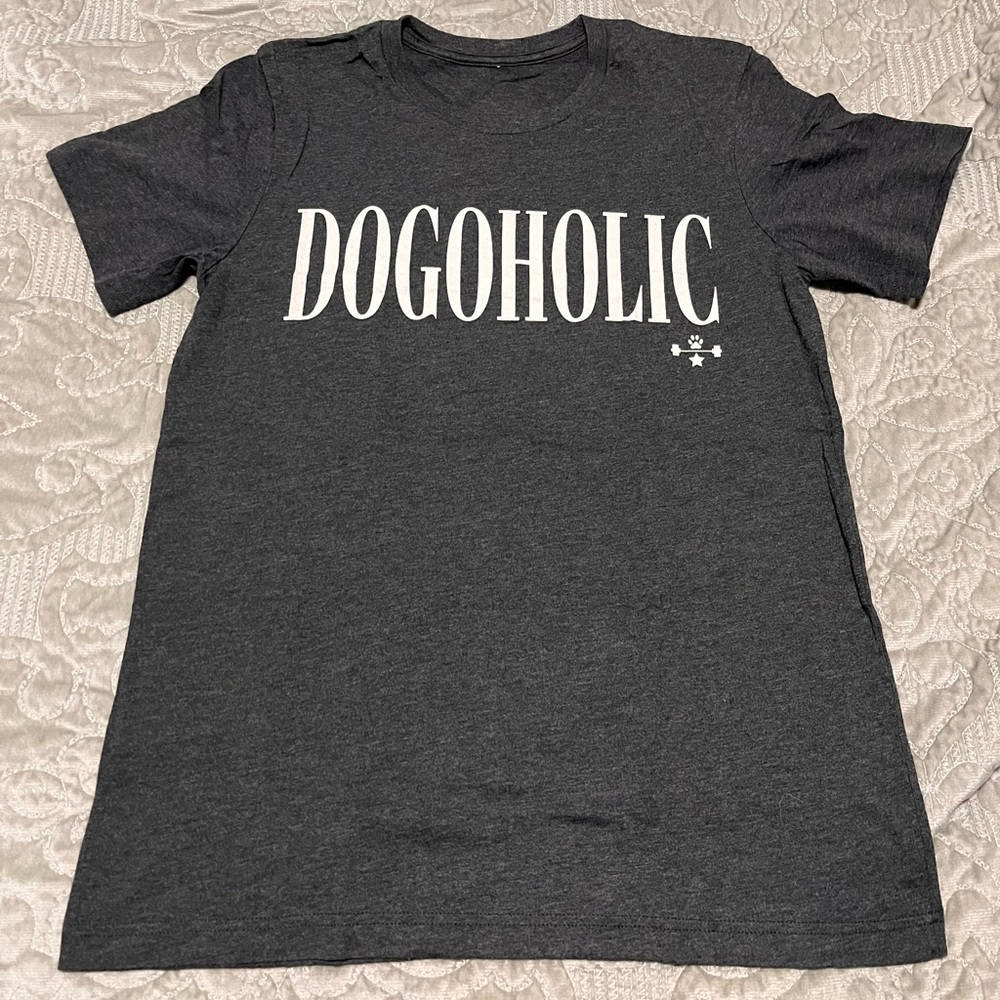 Men’s Wags & Weights “Dogoholic” T-Shirt